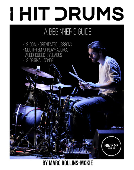 I Hit Drums - A Beginner's Guide (Grade 1-2) - EBOOK